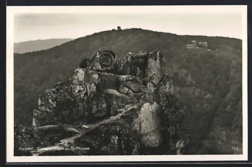 AK Bodetal, Bismarckfelsen und Rosstrappe
