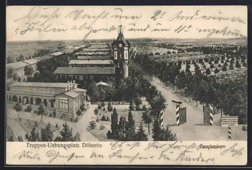 AK Döberitz, Truppen-Übungsplatz, Barackenlager