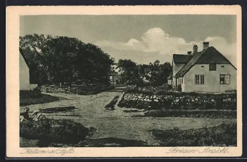 AK Keitum a. Sylt, Friesen-Ansicht