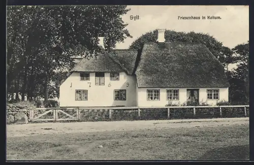 AK Keitum /Sylt, Friesenhaus
