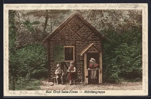 AK Bad Gross-Salze-Elmen, Märchengruppe