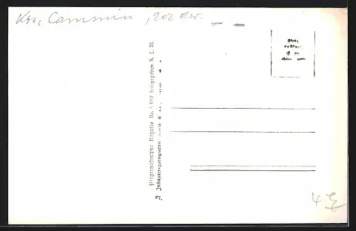 AK Poberow, Luftaufnahme des Ortes und Strandansicht