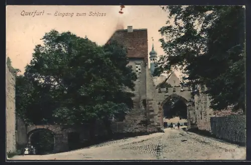AK Querfurt, Eingang zum Schloss