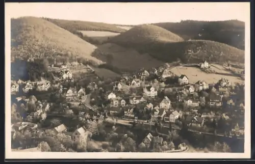 Foto-AK Wernigerode, Panoramaansicht des Ortes 1926