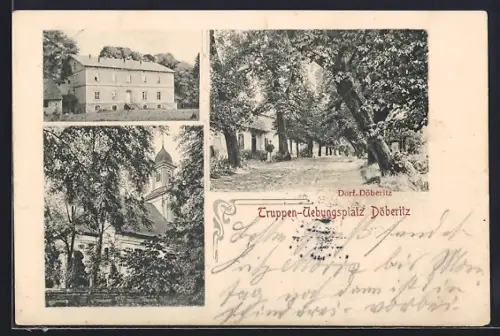 AK Döberitz, Truppen-Übungsplatz, Dorf Döberitz