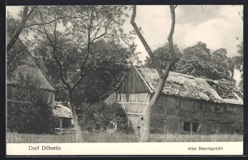 AK Döberitz / Dallgow, Altes Bauerngehöft