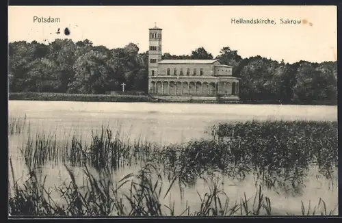 AK Potsdam, Heilandskirche Sakrow