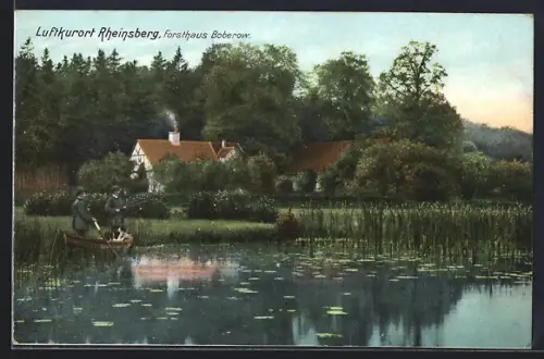 AK Rheinsberg, Forsthaus Boberow