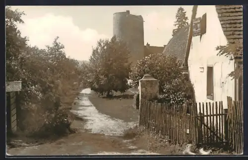 AK Raben im Fläming, Burg Rabenstein und Umgebung