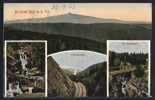 AK Brocken, Brockenbahn, Eckerloch, Eckerfälle