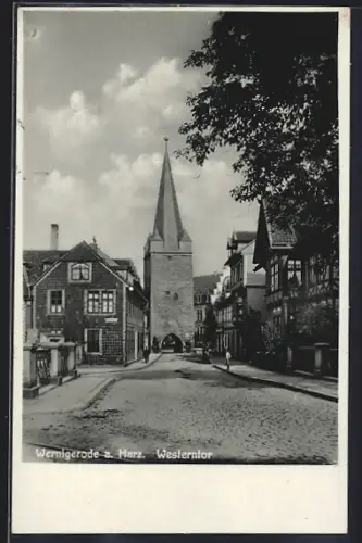 AK Wernigerode a. Harz, Westerntor