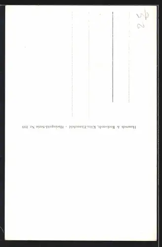 AK Köln, Dom, St. Martin, Rheinufer