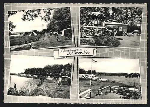 AK Lanze / Lauenburg, Campingplatz Lanzer See