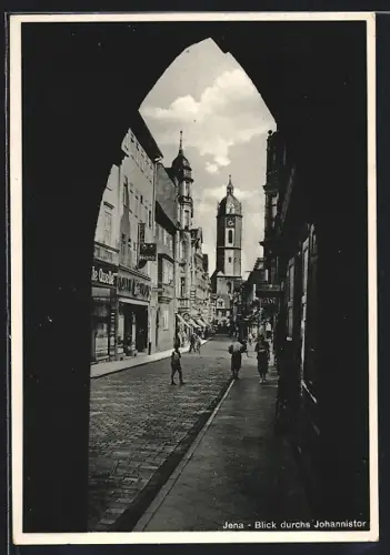 AK Jena, Blick durchs Johannistor