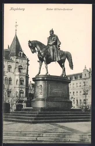 AK Magdeburg, Kaiser Wilhelm-Denkmal