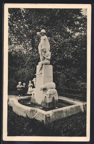 AK Leipzig, Schäferbrunnen
