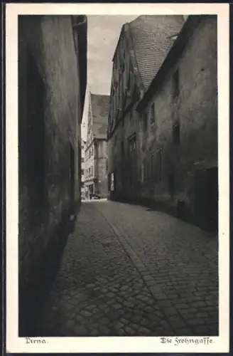 AK Pirna, Die Frohngasse