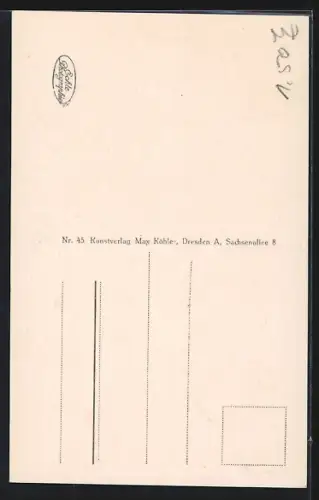 AK Lilienstein /Sächs. Schweiz, Dampfschiff auf der Elbe