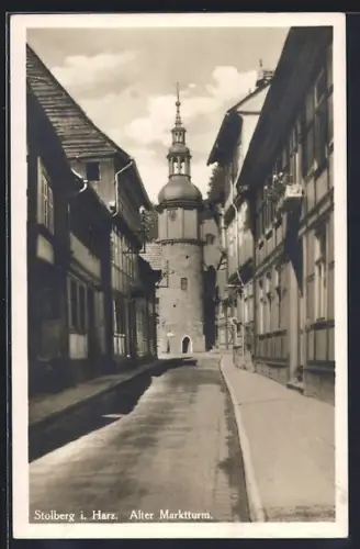 AK Stolberg i. Harz, Alter Marktturm