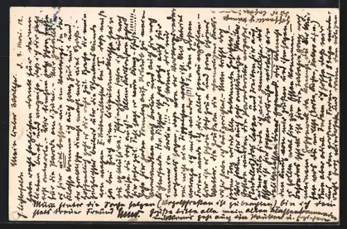 AK Berlin-Lichterfelde, Ortsansicht am Ufer