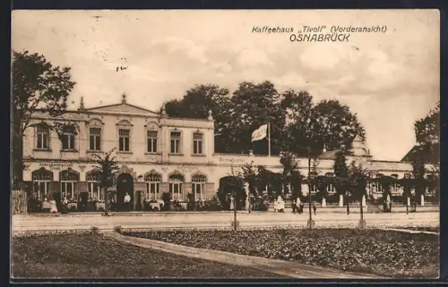 AK Osnabrück, Cafehaus Tivoli von Vorne