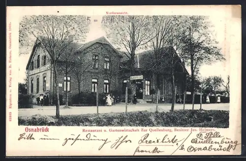 AK Osnabrück, Restaurant zur Quellenburg