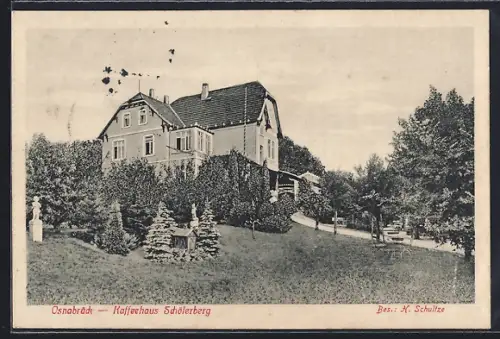 AK Osnabrück, Gasthaus Schölerberg, Bes. K. Schultze