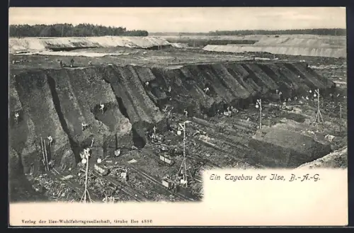 AK Grube Ilse, Ein Tagebau der Ilse, B.-A.-G.