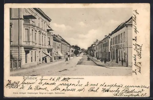 AK Rathenow, Restaurant in der Berlinerstrasse