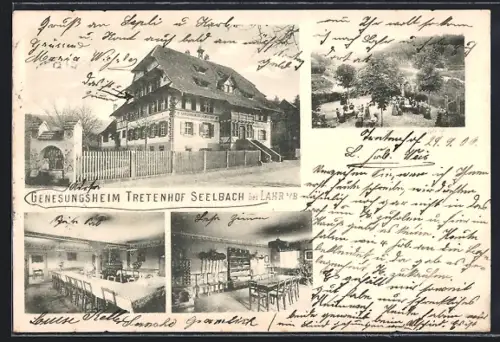 AK Lahr i. B., Genesungsheim Tretenhof Seelbach, Innenansicht