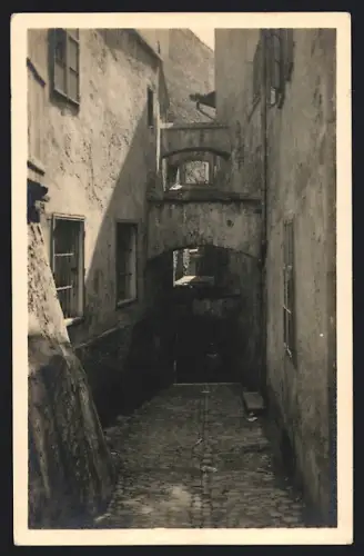 AK Krems / Donau, Blick in die Rabengasse