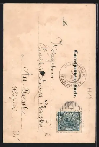 Künstler-AK Wr.-Neustadt, Kapuziner-Kirche