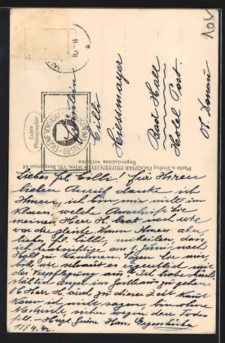 AK Wien, Hoher Markt mit Geschäften