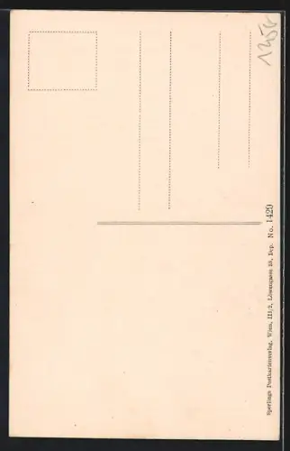 AK Wien, Grinzing, Partie an der Kirche