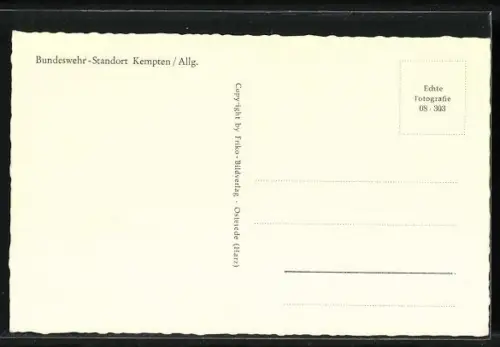 AK Bundeswehr-Standort Karlsruhe, Denkt an mich, lasst Euch nicht lumpen..., Soldatenhumor