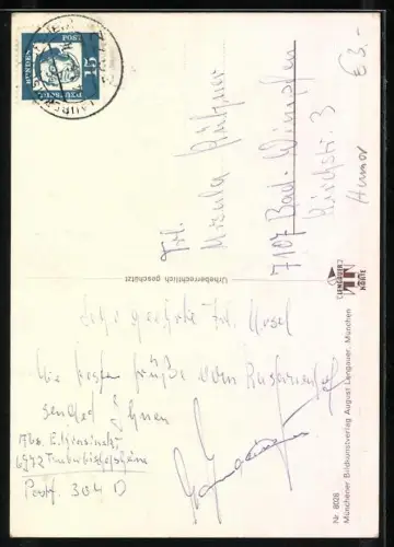 AK Bundeswehr-Soldat & blonde Frau in Tracht