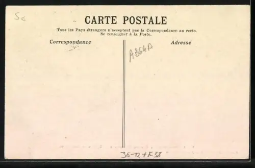 AK Grande-Chartreuse, Couvent, Expulsion des Pères Chartreuse, Soldaten führen Mönche aus dem Kloster