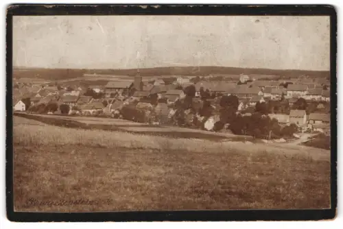Fotografie unbekannter Fotograf, Ansicht Benneckenstein, Blick nach dem Ort