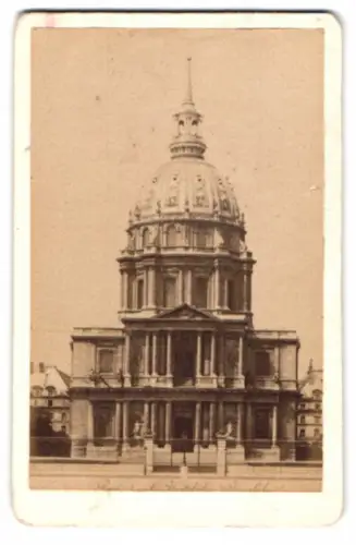 Fotografie unbekannter Fotograf, Ansicht Paris, der Invalidendom