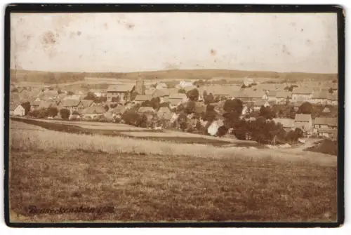 Fotografie unbekannter Fotograf, Ansicht Benneckenstein, Blick nach dem Ort