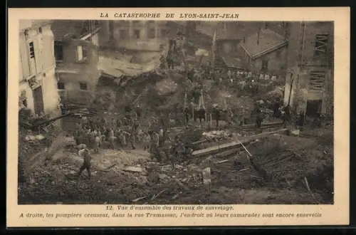 AK Lyon-Saint-Jean, Vue d`ensemble des travaux de sauvetage