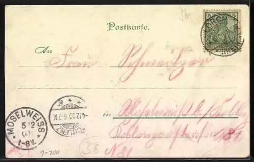 AK Die Päpste des XIX. Jahrhunderts, Portrait Papst Leo XIII., Papst Gregorius XVI., Papst Pius VII. - IX., Wappen