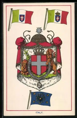 AK Italien, Landeswappen