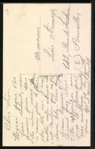 AK Mädchen mit Mistelzweig und Teddy