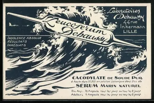 AK Lille, Laboratoires Dehaussy, 44 Rue Inkerman, Leucoferum Dehaussy