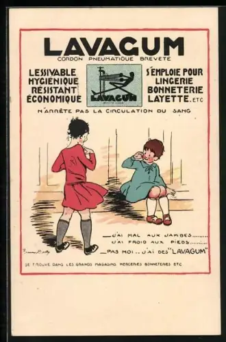 AK Lavagum, Cordon pneumatique brevete