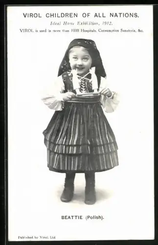 AK London, Virol children of all Nations, Beattie, Polish