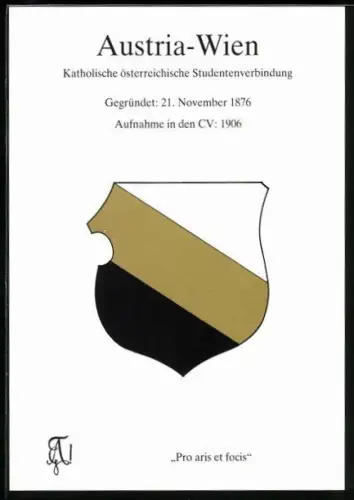 AK Wien, Studentenwappen der Katholischen österreichischen Studentenverbindung Austria-Wien
