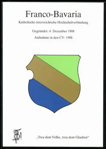 AK Wien, Studentenwappen der Katholischen österreichischen Hochschulverbindung Franco-Bavaria