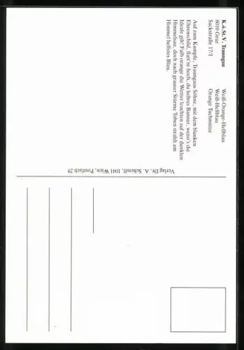 AK Traungau, Kath. österr. Studentenverbindung, Gegründet 29. Mai 1908, Aufname in den CV. 1908, Studentenwappen